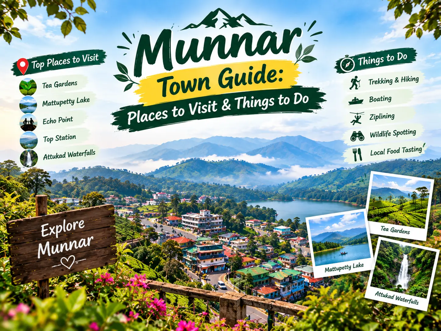 Munnar Town Guide: Places to Visit & Things to Do